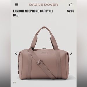 Dagne Dover Landon Neoprene Carryall Duffle Bag